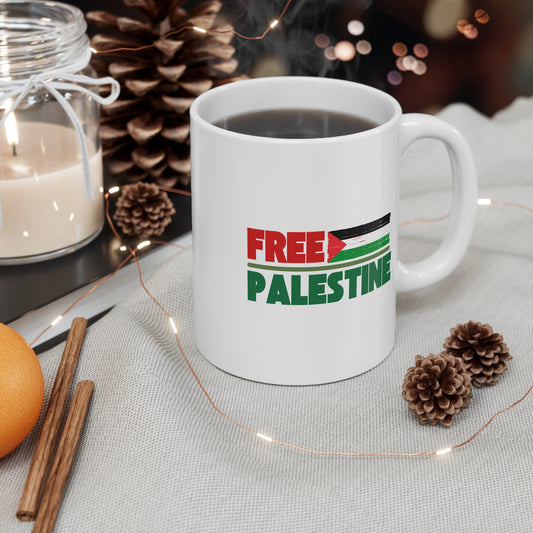 Mug 11oz - Free Palestine Supporter Gift