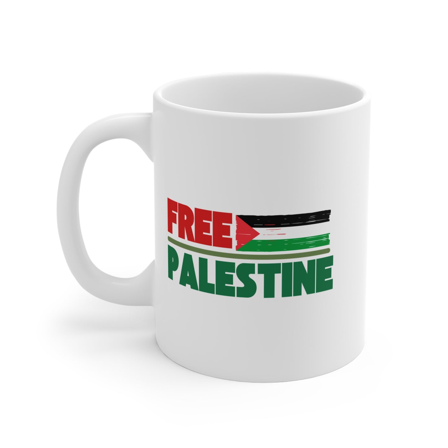 Mug 11oz - Free Palestine Supporter Gift