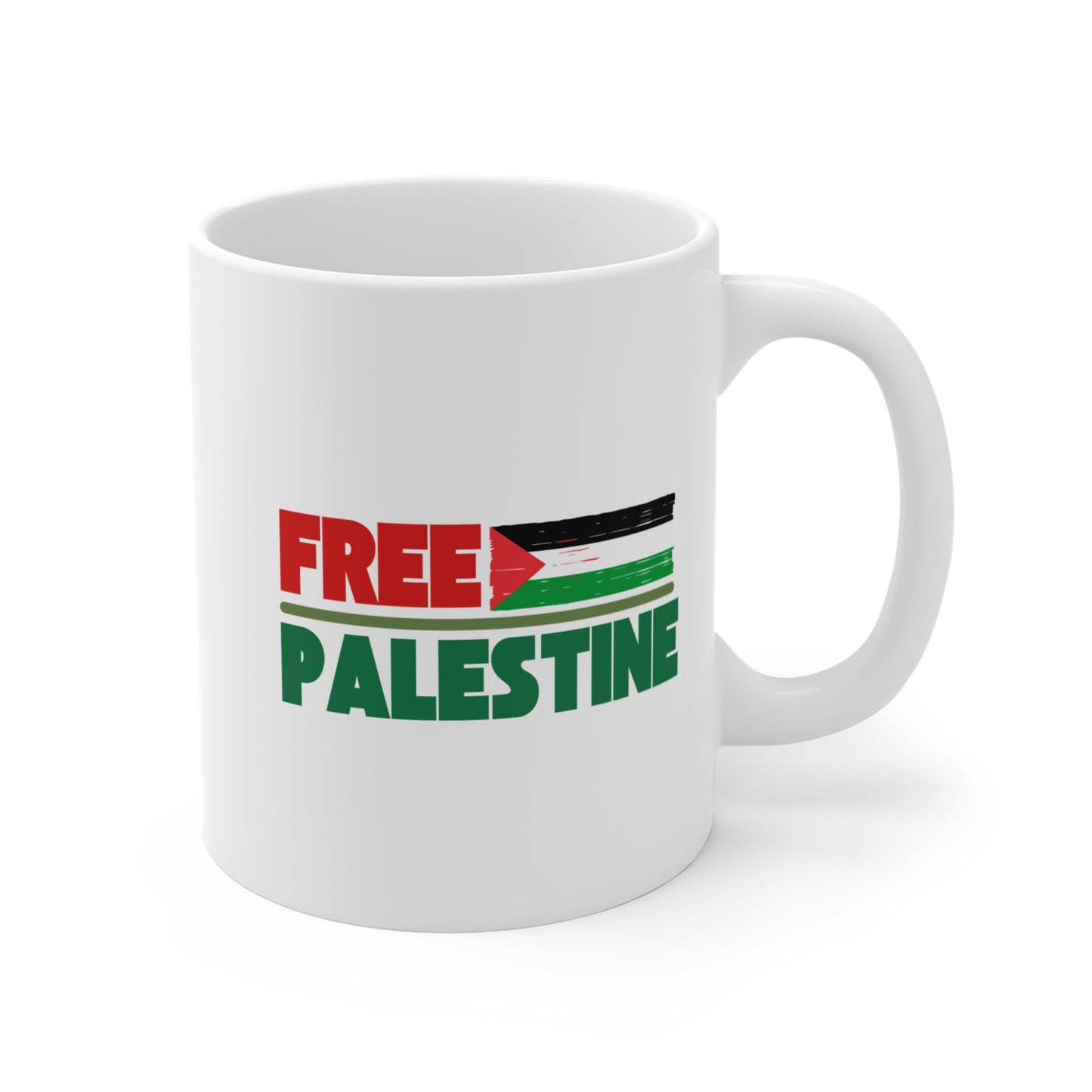 Mug 11oz - Free Palestine Supporter Gift